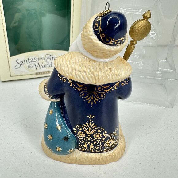 Hallmark Santa's From Around The World Keepsake Ornaments RUSSIA Santa Ornament - Picture 6 of 9